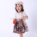 Short Sleeve Floral Dress for Girl 2-10 Year